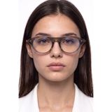 Bilge Karga Marbling Grey Mavi Işık Koruyucu Gözlük