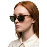 Bilge Karga Mavri Tortoise Green Güneş Gözlüğü - Leopar