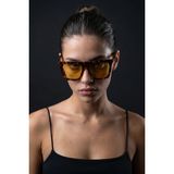 Bilge Karga Rina Leopard Yellow Güneş Gözlüğü