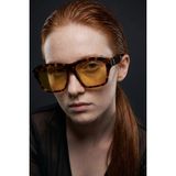 Bilge Karga Seya Leopard Yellow Güneş Gözlüğü