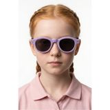Bilge Karga Yecil Light Purple Black Kız Çocuk Güneş Gözlüğü