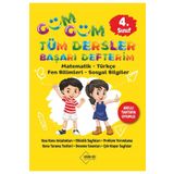 Bilge Kültür Sanat 4. Sınıf Güm Güm Tüm Dersler Başarı Defterim Matematik-Türkçe-Fen Bilimleri-Sosyal Bilgiler