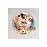 Bilge Lazer bilge Tasarım Çocuk Odası Duvar Saati 30 x 30 CM