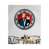 Bilge Lazer bilge Tasarım retro ATATÜRK temalı Duvar Saati 35 x 35 CM