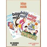 Bilge Minik 4 Adet Çocuk Dergisi (101-102-103-104 Sayılar) 2025 Yayın Tarihli Ciltsiz