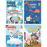 Bilge Minik - Meraklı Minik - Cim - Minika Çocuk Yıllık Abonelik Paketi
