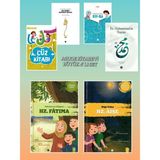Bilge Yıldız Hz. Ayşe-Babasının Gölgesi Hz. Fatıma -Cüz Kitabı-99 Esma-4-6 Yaş Elif-Ba-Hz. Muhammd'in Hayatı-6'lı Set