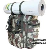 Bilgeden Outdoor Kamp Yürüyüş Trekking Dağcı Seyahat Sırt Çantası 50 litre Mat Fiyata Dahil Değildir Amerikan Kamuflaj