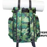 Bilgeden Outdoor Kamp Yürüyüş Trekking Dağcı Seyahat Sırt Çantası 50 litre Mat Fiyata Dahil Değildir Yeşilli Kamuflaj