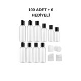 Bilgehan Buklet Ambalaj Sprey Başlı Plastik Boş Pet Şişe 35 Ml 100 Adet