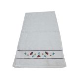 Bilgem Tekstil Havlu El Nakışlı Renkli 30 x 50 - 30 x 50 cm - Krem