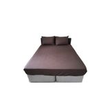 BİLGEM TEKSTİL Lastikli Çarşaf Pamuk Saten 160*200 +2 Adet 50*70 Set