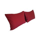 Bilgem Tekstil Yastık Kılıfı Pamuk Saten,pamuk 50*70 cm - Bordo