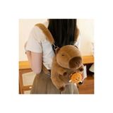 bilger Capybara Peluş Çanta Sevimli Yumuşak Sırt Çantası 30cm