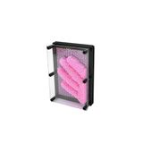 Bilger Klon El Modeli 3D Heykel Çerçeve Oyuncak Sihirli Iğneli Eğitici Hayal Geliştirici Pinart 20*15CM - Pembe
