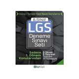 Bilgi Küpü 8. Sınıf Lgs 1. Dönem Deneme Seti: Sadece 1. Dönem Konularından - 5 Sözel 5 Sayısal Toplam 10 Kitapçık + Yapışkanlı Not Kağıdı