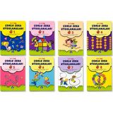 Bilgi Martı Çocuk 5-7 Yaş Çoklu Zekâ Uygulamaları 1-2-3-4-5-6-7-8 Tam Set – 8 Kitap Okul Öncesi Zekâ, Dikkat ve Etkinlik Kitabı