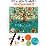 Bilgi Park Mandala Ağacı – Her Yaş Için Mandala | 96 Sayfa | Çek-Kopar Mandala Kitabı | Hediyeli - MANDALA AĞACI