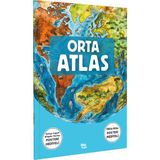 Bilgi Park Orta Atlas | Türkiye Coğrafi Bölgeler Haritası Posteri ve Dilsiz Atlas Hediyeli