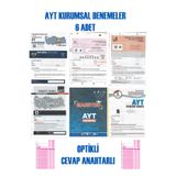 Bilgi Sarmal Yayınları AYT Kurumsal Denemeler Karma Set1 (Bilgi Sarmal ÜçDörtBeş 345 3D Orijinal Apotemi Özdebir) - Optikli