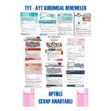 Bilgi Sarmal Yayınları TYT-AYT Kurumsal Denemeler Karma Set-5 10 Deneme (3D Bilgi Sarmal Orijinal 345 Özdebir) Optikli