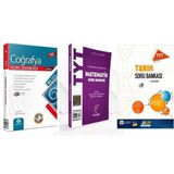 Bilgi Sarmal Yayınları TYT Hız ve Renk Tarih Karekök Matematik Coğrafya Soru Bankası 3 Kitap Set