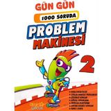 Bilgin Çocuk Yayınları 2. Sınıf Öğreten Geliştiren Orta Seviye Matematik Problem Makinası Kitabı