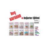 Bilgin Çocuk Yayınları 3. 4. Ve 5. Sınıflar Için Beş Kafadar Değerler Eğitimi Hikaye Seti ( 10 Kitap)