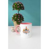 Bilgisayar Mühendisi Hediye Kupa Bardak Pembe - 1 Adet - 300 ml