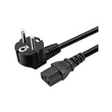 Bilgisayar Pc Kasa Monitör Için Power Güç Kablosu 3 Metre Siyah