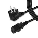 Bilgisayar Power Kablosu Monitör Güç Kablo 1.5 Metre Koruma Girişli