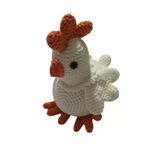 Bili Bili Tavuk Amigurumi Organik Oyuncak