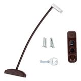 Bilici Çelik Halatlı Pvc-Pencere Çocuk Emniyet Kilidi (10 Adet) - Koyu Kahverengi