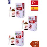 Bilifer Lipozomal Demir Damla 3'lü Avantaj Paket - Vanilya