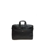 Bilik Deri Briefcase Siyah Kroko Unisex Laptop & Evrak Çantası