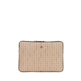 Bilik Deri Monogram Açık Vizon Unisex Laptop & Evrak Çantası LAPTOP-MN 15,6" (Açık Vizon)