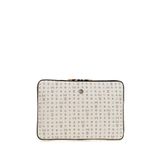 Bilik Deri Monogram Bej Unisex Laptop & Evrak Çantası LAPTOP-MN 15,6" (Bej)