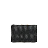 Bilik Deri Monogram Siyah Unisex Laptop & Evrak Çantası LAPTOP-MG 15,6" (Siyah)
