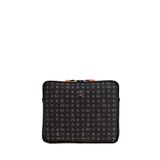 Bilik Deri Monogram Siyah Unisex Laptop & Evrak Çantası TABLET-MG 12" (Siyah)