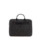Bilik Deri RH09 BUSİNESS-MG Monogram Siyah Unisex Laptop ve Evrak Çantası