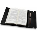 Bilikolik Hakiki Deri El Yapımı A5 Kitap, Defter ve Ajanda Kılıfı | Kişiye Özel Isim Yazılır | 100 Sayfa Defter Hediyeli | Siyah