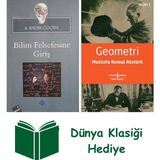 Bilim Felsefesine Giriş + Geometri + Dünya Klasiği Hediye - Hayır