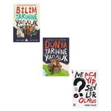 Bilim Tarihine Yolculuk + Dünya Tarihine Yolculuk + Ne Acayip Şeyler Olmuş (3 Kitap)