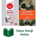 Bilim Ve Gelecek Kitaplığı 50 Soruda Evrim + Geometri + Dünya Klasiği Hediye - Hayır
