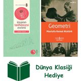 Bilim Ve Gelecek Kitaplığı 50 Soruda Insanın Tarihöncesi Evrimi + Geometri + Dünya Klasiği Hediye - Hayır