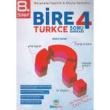 Bilimyolu Yayınları Yayıncılık 8. Sınıf Bire 4 Türkçe Soru Bankası