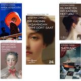 Bilinmeyen Bir Kadının Mektubu - Satranç - Amok Koşucusu - Bir Kadının Yaşamından Yirmi Dört Saat - Bir Çöküşün Öyküsü - 5 Kitap Set