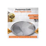 BİLİZ Delikli Pizza Ve Lahmacun Tepsisi Lahmacun Pide Tepsisi 32cm