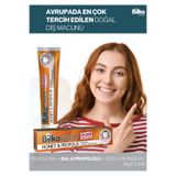 Bilka BilkaDent Diş Macunu Honey & Propolis, Doğal Ağız Bakım, Diş Eti Güçlendirici, Ferah Nefes, 75 ml