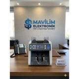 Bill Counter AL-930 Tek Katlı Çift Cıslı Karışık Para Sayma Makinesi 8 Ülke Para Birimi - Beyaz